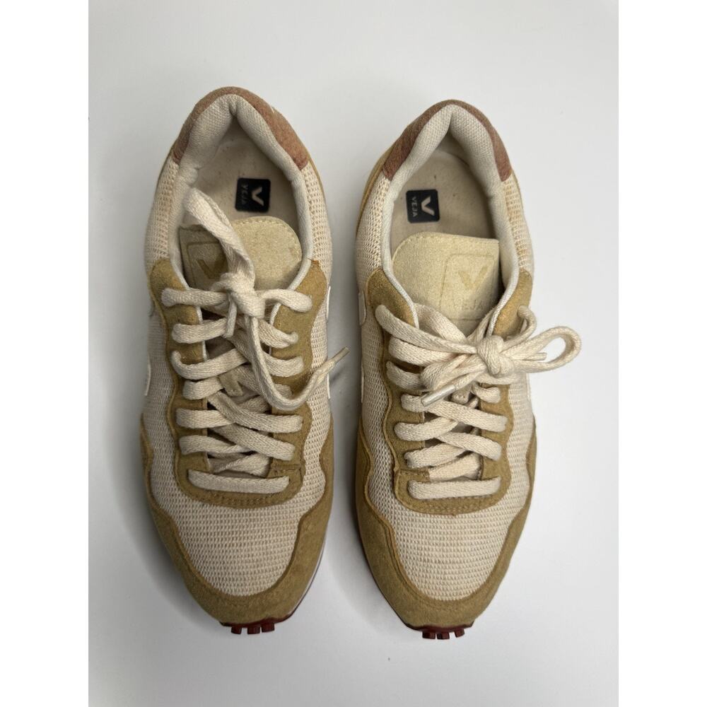 Veja x Madewell SDU Rec-J Sneakers Womens 7 Natural Platine Mesh Low Lace Up - Picture 7 of 10